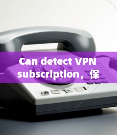 Can detect VPN subscription，保护VPN用户的高效安全检测工具
