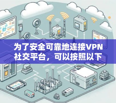 为了安全可靠地连接VPN社交平台,可以按照以下步骤操作