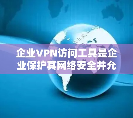 企业VPN访问工具是企业保护其网络安全并允许员工远程访问内部资源的重要组成部分。以下是对这些工具的详细分析