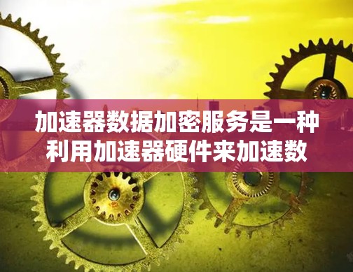 加速器数据加密服务是一种利用加速器硬件来加速数据加密和解密的服务,旨在提高处理速度和效率,特别适用于大数据量和实时任务的场景。以下是对该服务的详细分析 加速器数据加密服务是一种利用加速器硬件来加速数据加密和解密的服务,旨在提高处理速度和效率,特别适用于大数据量和实时任务的场景。以下是对该服务的详细分析