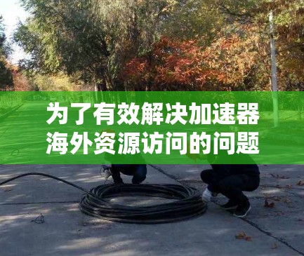 为了有效解决加速器海外资源访问的问题,可以按照以下步骤进行 为了有效解决加速器海外资源访问的问题,可以按照以下步骤进行