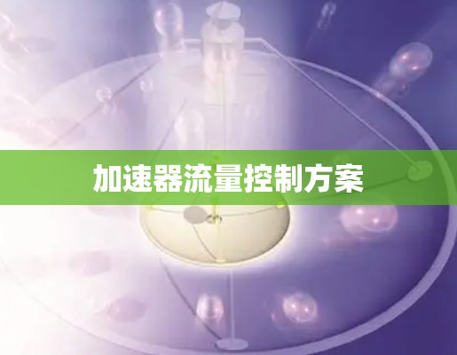 加速器流量控制方案 加速器流量控制方案