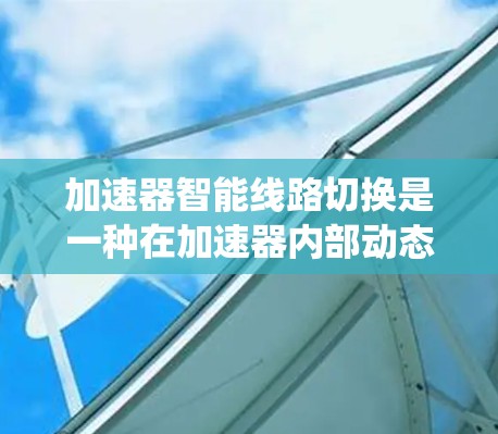 加速器智能线路切换是一种在加速器内部动态调整数据传输路径的技术,旨在提高数据处理效率和系统性能。以下是对这一技术的详细分析 加速器智能线路切换是一种在加速器内部动态调整数据传输路径的技术,旨在提高数据处理效率和系统性能。以下是对这一技术的详细分析