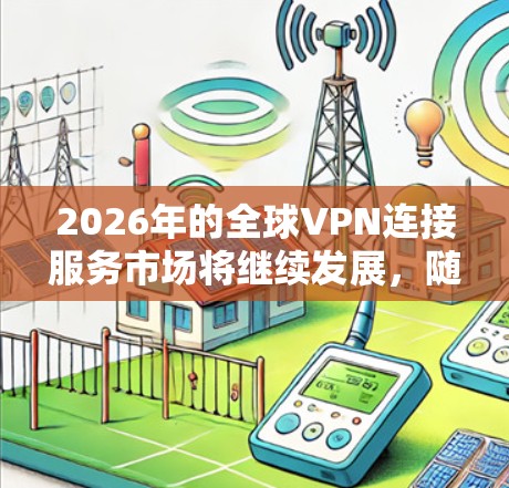 2026年的全球VPN连接服务市场将继续发展，随着互联网技术的进步和用户对隐私保护需求的增加，全球VPN服务将更加普及和先进。以下是一些关于2026年全球VPN连接服务的可能趋势和考虑因素
