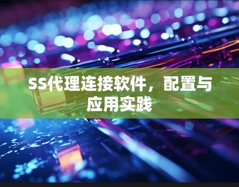 SS代理连接软件,配置与应用实践 SS代理连接软件,配置与应用实践