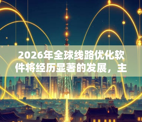 2026年全球线路优化软件将经历显著的发展，主要体现在以下几个方面