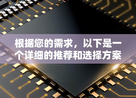 根据您的需求，以下是一个详细的推荐和选择方案