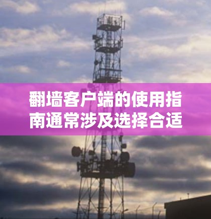 翻墙客户端的使用指南通常涉及选择合适的工具、配置设置和确保安全。以下是一些常见的翻墙客户端及其使用步骤,供您参考 翻墙客户端的使用指南通常涉及选择合适的工具、配置设置和确保安全。以下是一些常见的翻墙客户端及其使用步骤,供您参考