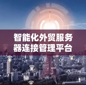 智能化外贸服务器连接管理平台助力企业数字化转型 智能化外贸服务器连接管理平台助力企业数字化转型